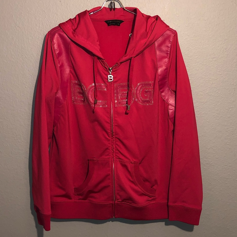 BCBG Maxazria pink jacket